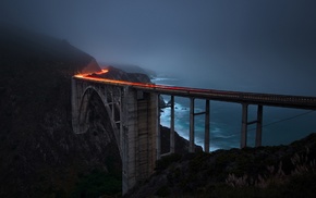 bridge, nature