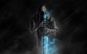 background, fantasy, death, sword