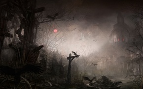 Diablo III, artwork, Gothic