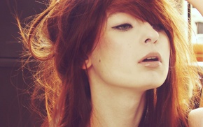 girl, redhead