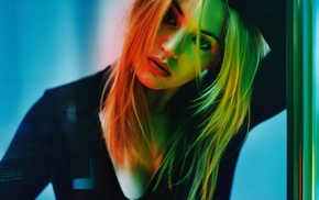 hair in face, girl, colorful, actress, Kate Winslet