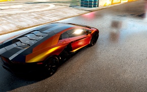Lamborghini, Lamborghini Aventador, Forza Horizon 2, video games