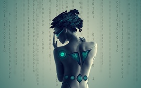 futuristic, cyborg, cyberpunk