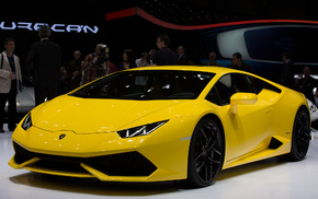 yellow, cars, supercar