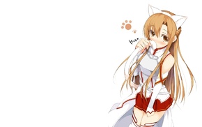 Sword Art Online, anime girls, Yuuki Asuna