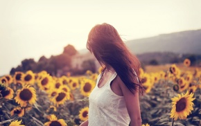 girl, girls, field