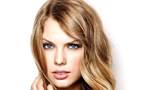 Taylor Swift, blonde, face, celebrity, blue eyes, singer