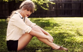 legs, celebrity, blonde, Taylor Swift