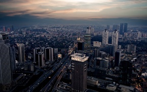 city, skyscraper