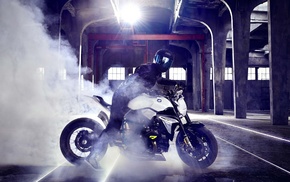 motorcycle, Burnout, BMW