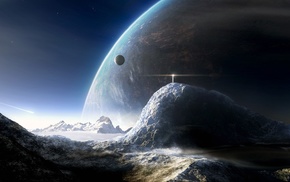 space art, space, planet