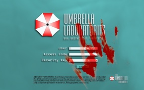 video games, blood, Resident Evil, Umbrella Corporation
