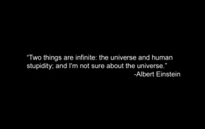 truth, minimalism, Albert Einstein, universe, quote, life