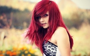 redhead, girl