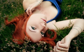 redhead, face