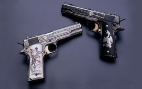 gun, dragon