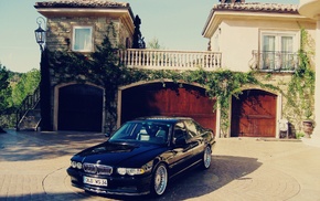 house, BMW, car