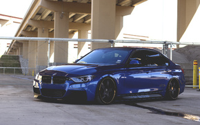 cars, wheels, BMW, blue, tuning