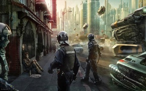 futuristic, cyberpunk