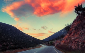 road, landscape