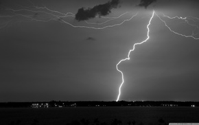 nature, lightning